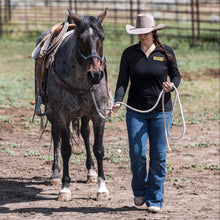 Load image into Gallery viewer, Western Horseman Logo Women's Quarter Zip Pullover