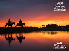 Load image into Gallery viewer, 2020 Cowboy Calendar