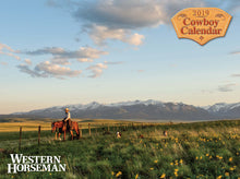 Load image into Gallery viewer, 2019 Cowboy Calendar