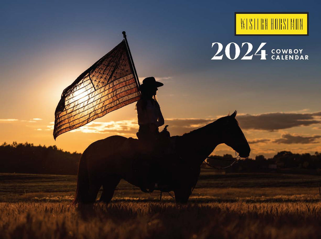 12-Pack of 2024 Cowboy Calendars