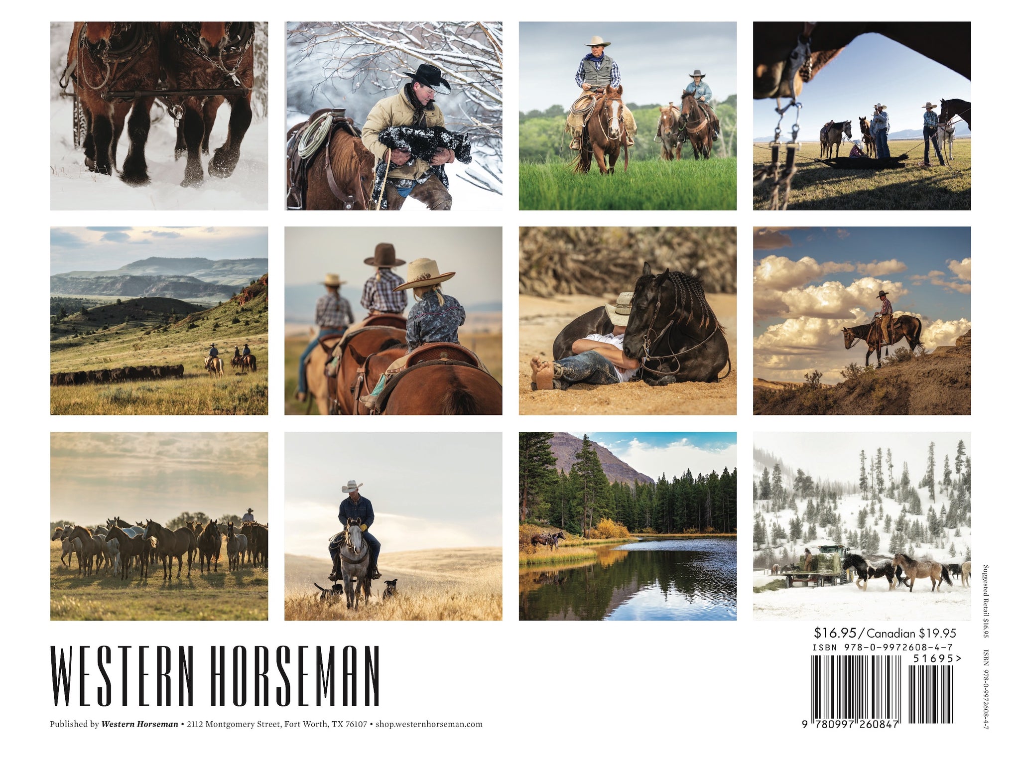 Western Horseman Calendar 2025