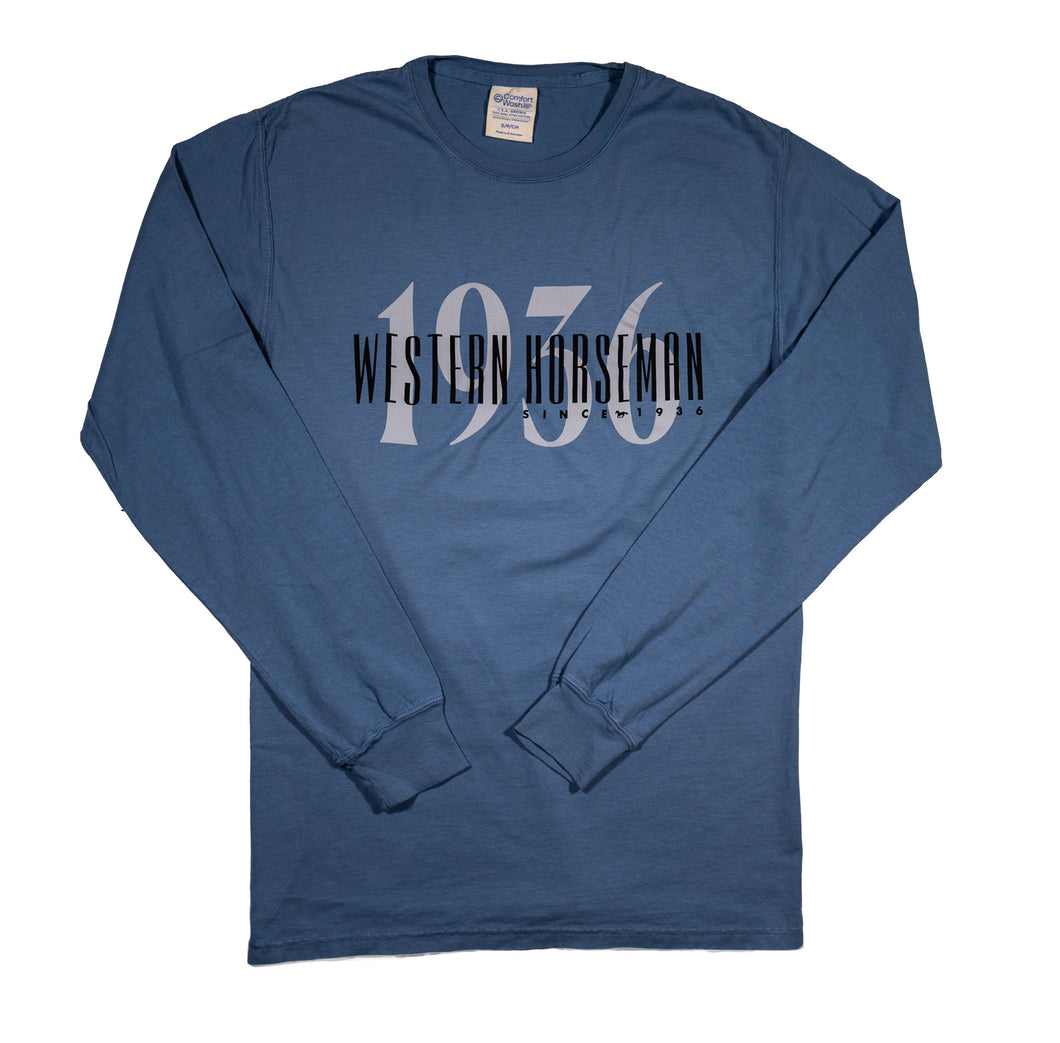 1936 Western Horseman Long Sleeve Tee