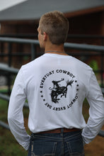 Load image into Gallery viewer, Everyday Cowboy, Cowboy Every Day Long Sleeve Tee
