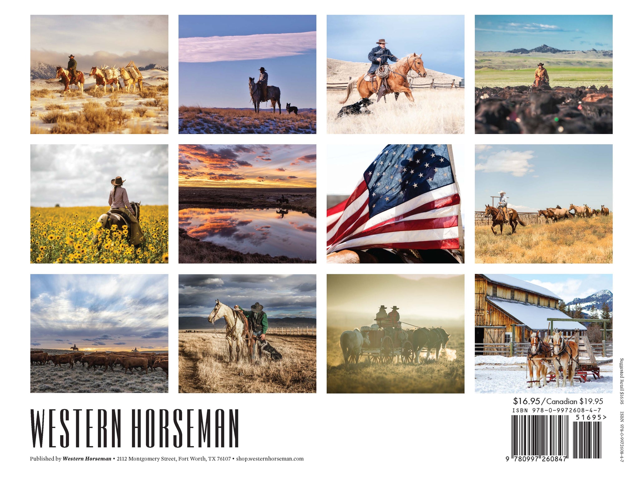 2023 Cowboy Calendar Western Horseman