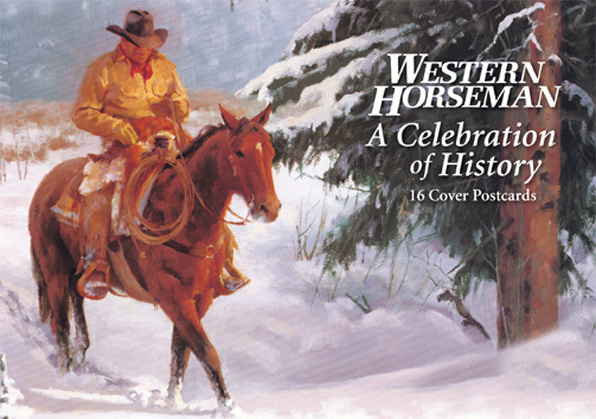 Western Horseman Post Card Book