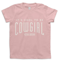 Load image into Gallery viewer, It&#39;s Cool to be Cowgirl Kid&#39;s Tee
